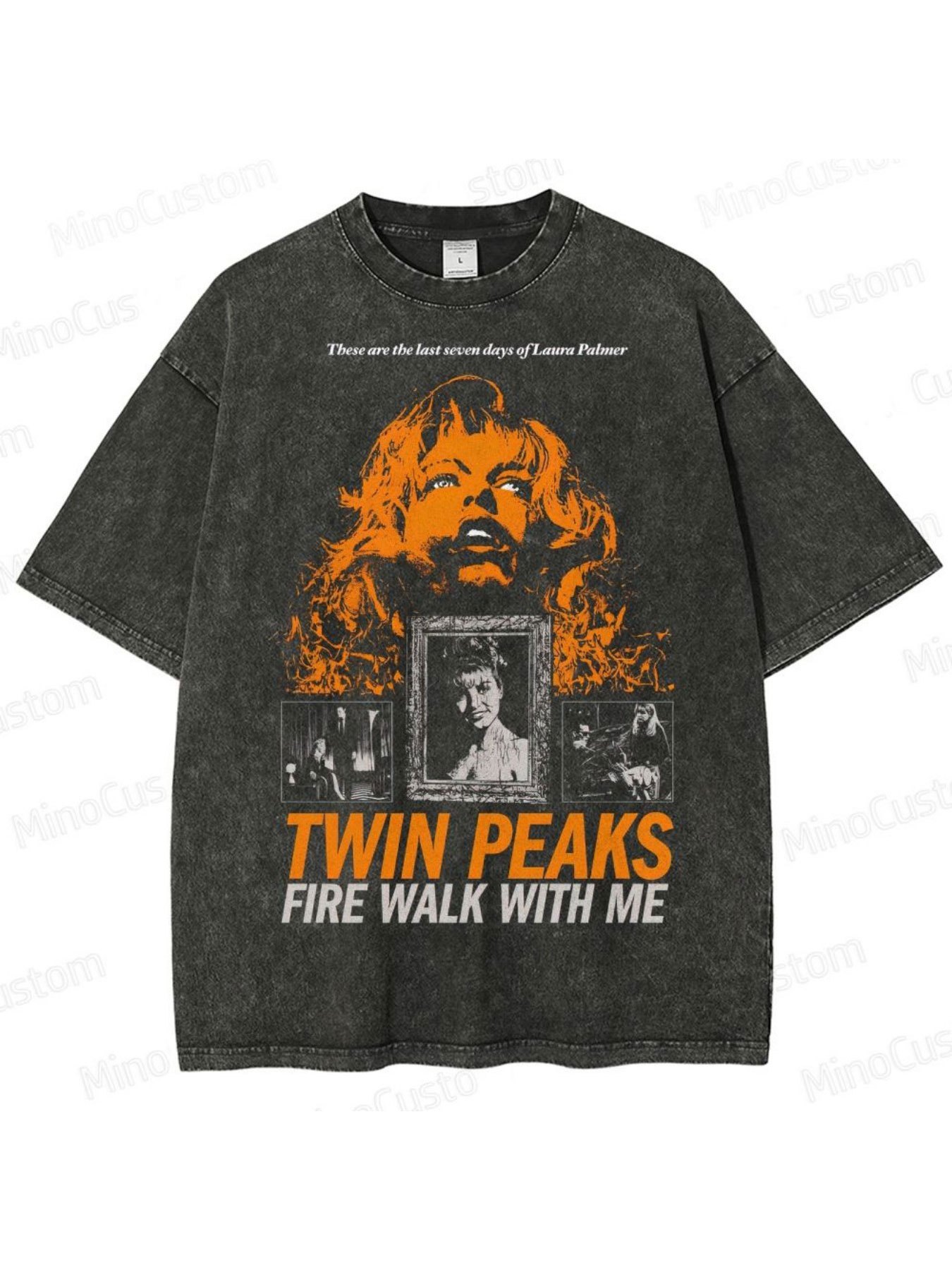 Streetwear Brand Quotes - T-shirt da uomo in cotone lavato,