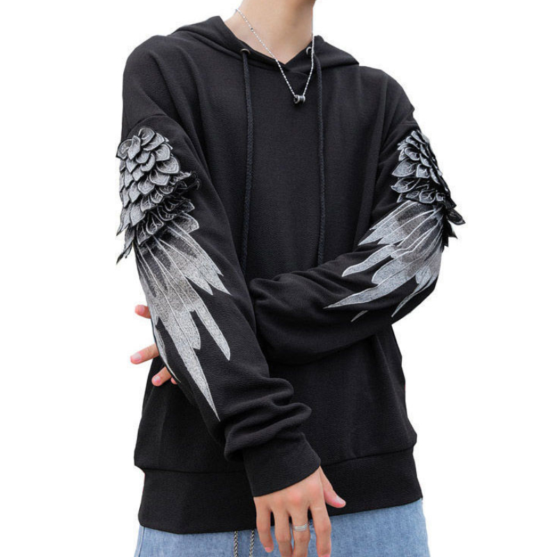 Streetwear Brand Hoodies - Felpa da uomo con cappuccio ricamato
