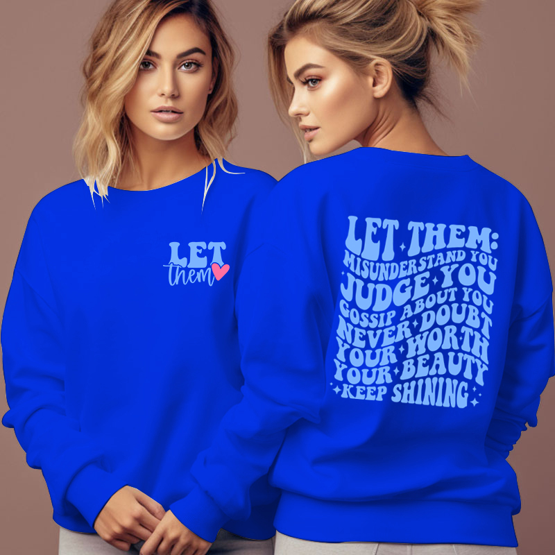 Trendy LET Them Brand felpa do - Streetwear Brand Hoodies recensione e prezzo