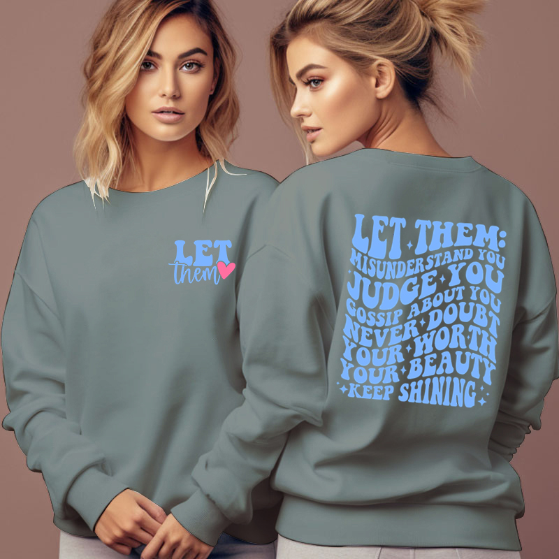 Trendy LET Them Brand felpa do - Streetwear Brand Hoodies recensione e prezzo