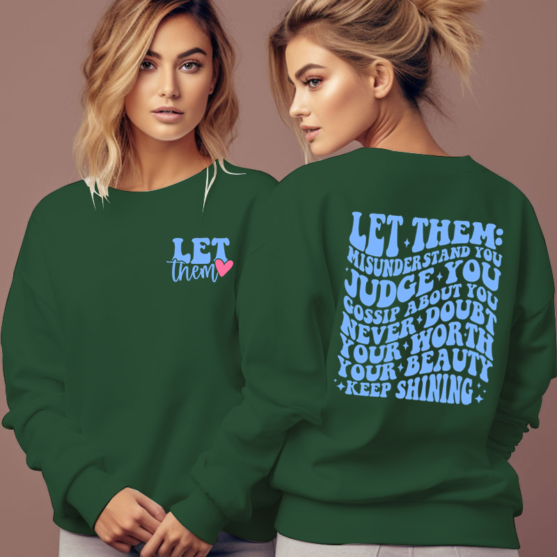 Trendy LET Them Brand felpa do - Streetwear Brand Hoodies recensione e prezzo