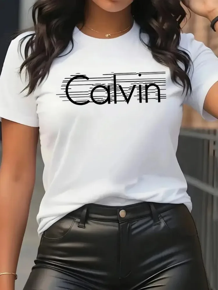Calvin T-shirt da donna per il - Streetwear Brand Shirts recensione e prezzo