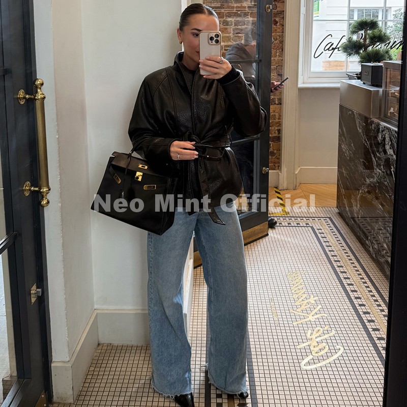 Cappotto in Ecopelle Nero Tren - Women Streetwear Brand recensione e prezzo