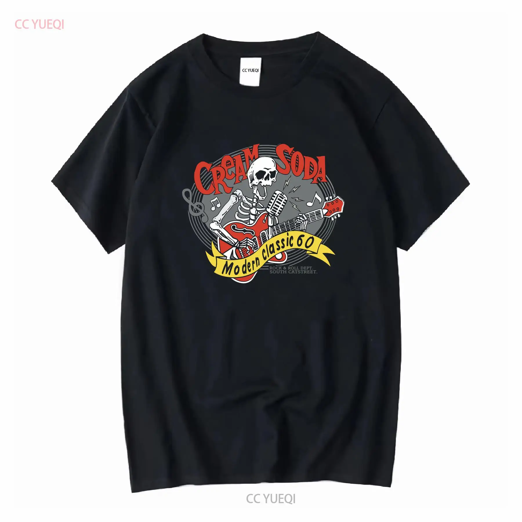Maglietta Cream Soda Rock Roll - Streetwear Brand Shirts recensione e prezzo